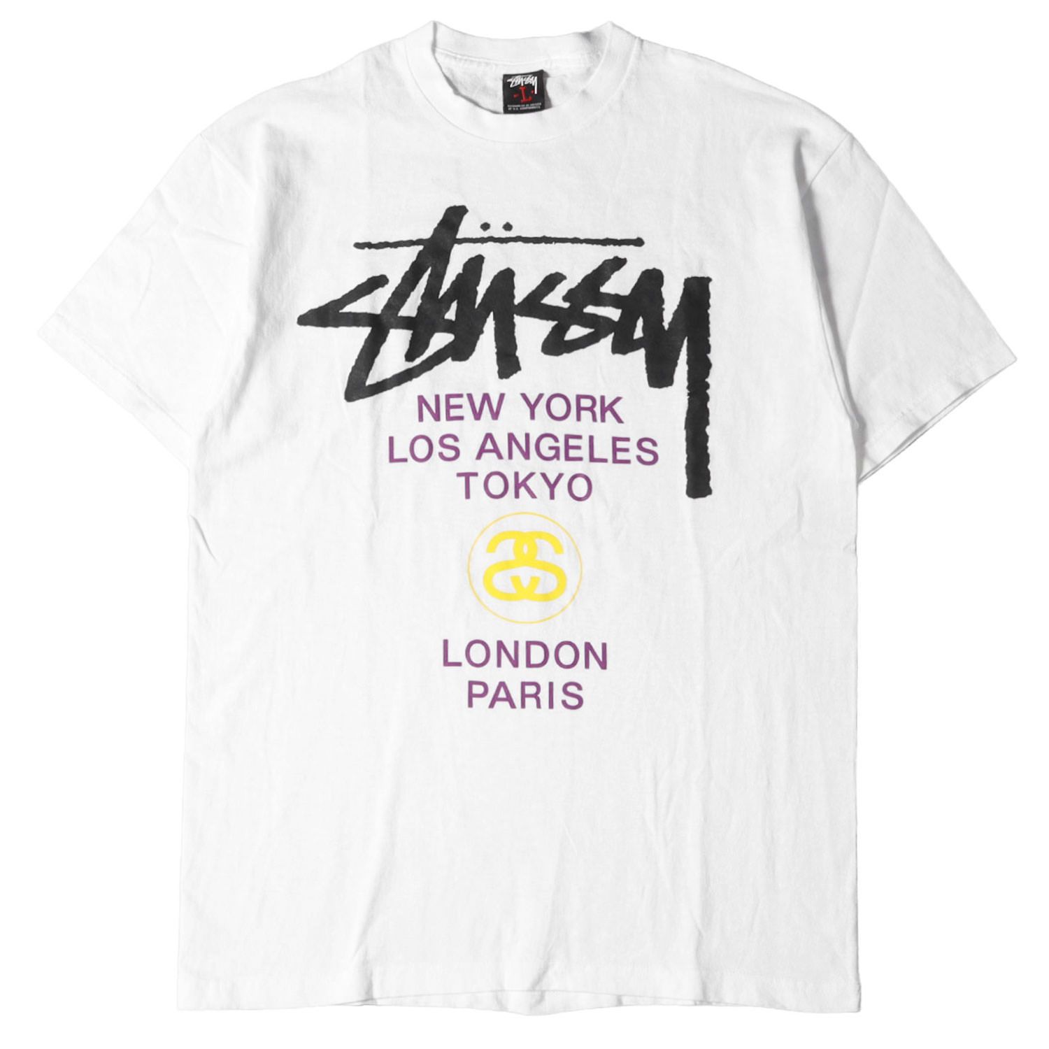 美品 STUSSY ステューシー Tシャツ サイズ:L 店舗限定 ローカルカラー