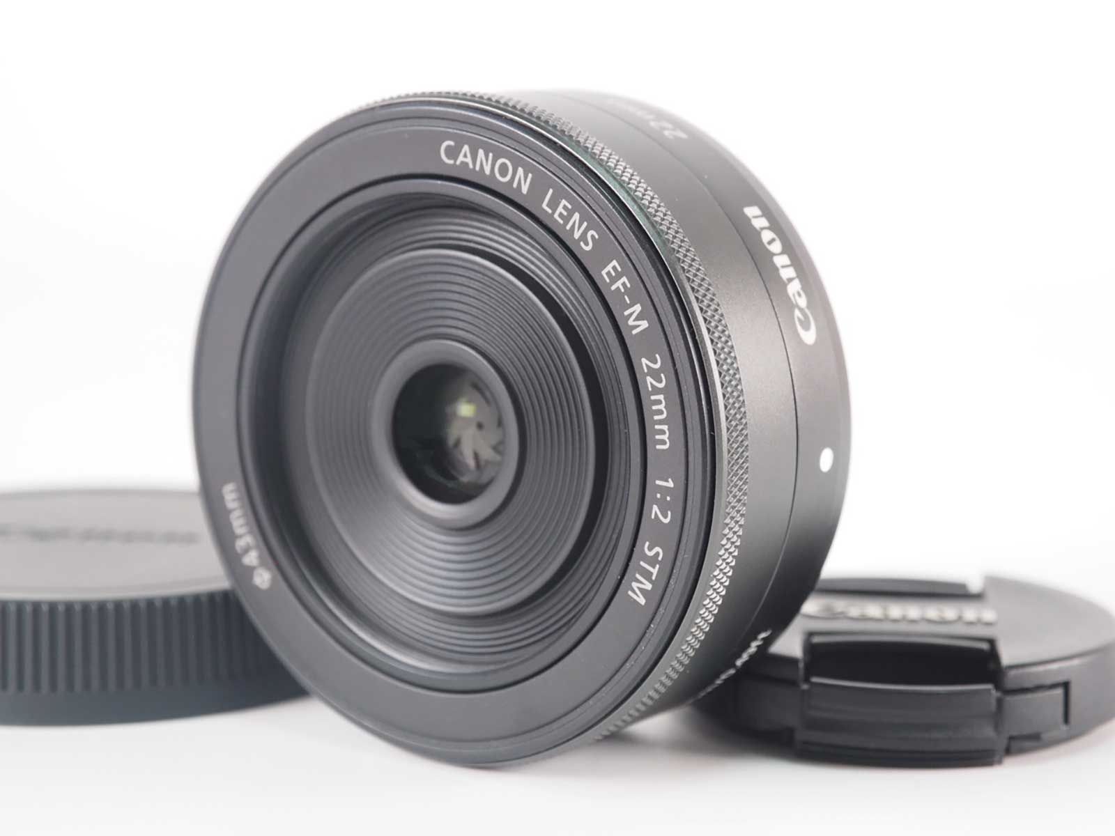 キャノン Canon EF-M 22mm f|2 STM Lens for EOS M EF-M Mount Black Z4985A