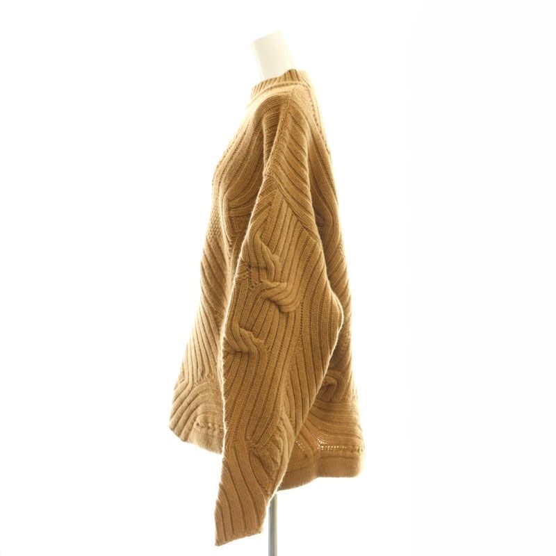 マメクロゴウチ Mame Kurogouchi 23AW Basket Motif Cable