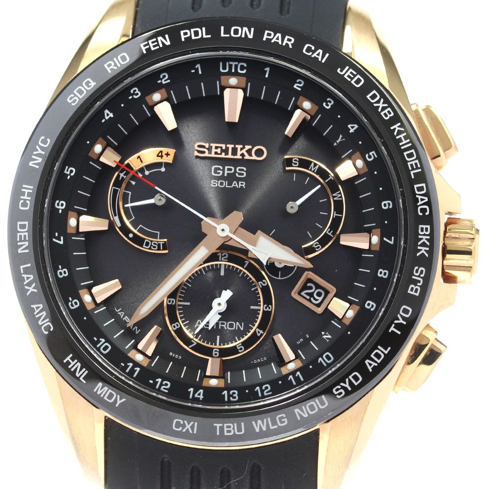 訳ありセイコー SEIKO SBXB055/8X53-0AC0-2 アストロン デイデイト ソーラー電波 メンズ_844252