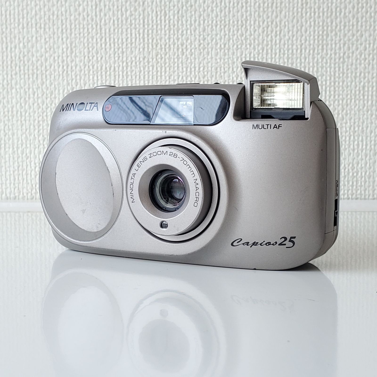 動作確認済みMINOLTA capios 25 コンパクトフィルムカメラ 【公式通販】