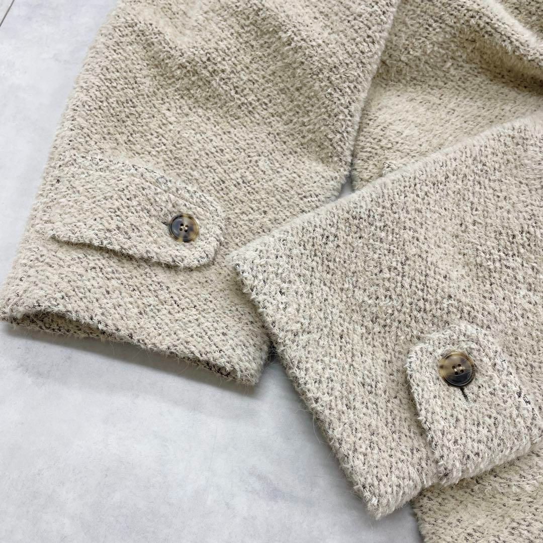 AGNONA アニオナ ダッフルコート アルパカ シャギー ロング フード