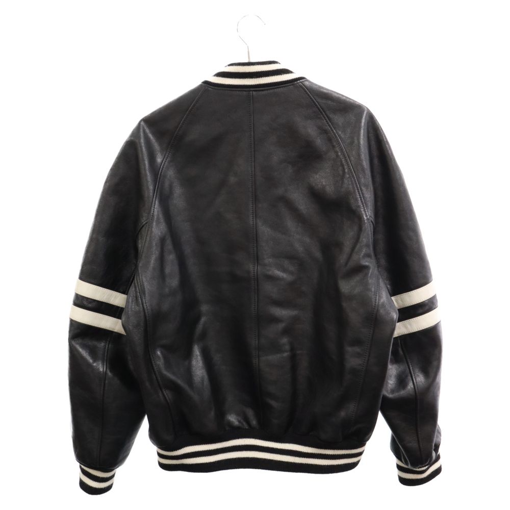 CELINE (セリーヌ) OVERSIZED CALFSKIN VARSITY-STYLE JACKET