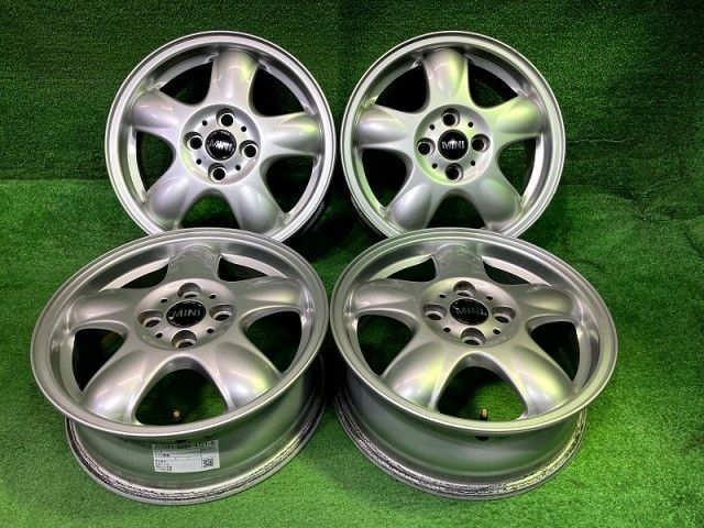 ミニ純正 RA16 ミニクーパー 15ｲﾝﾁ 5.5J 4穴 4本 100 45