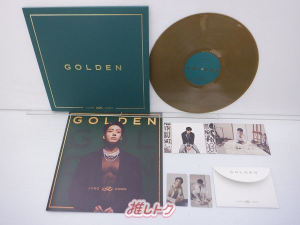 【BTS】JUNG KOOK GOLDEN アナログ LP レコード 新品未開封 防弾少年団(BTS) - BTS JUNGKOOK GOLDEN アナログ盤 LP レコード
