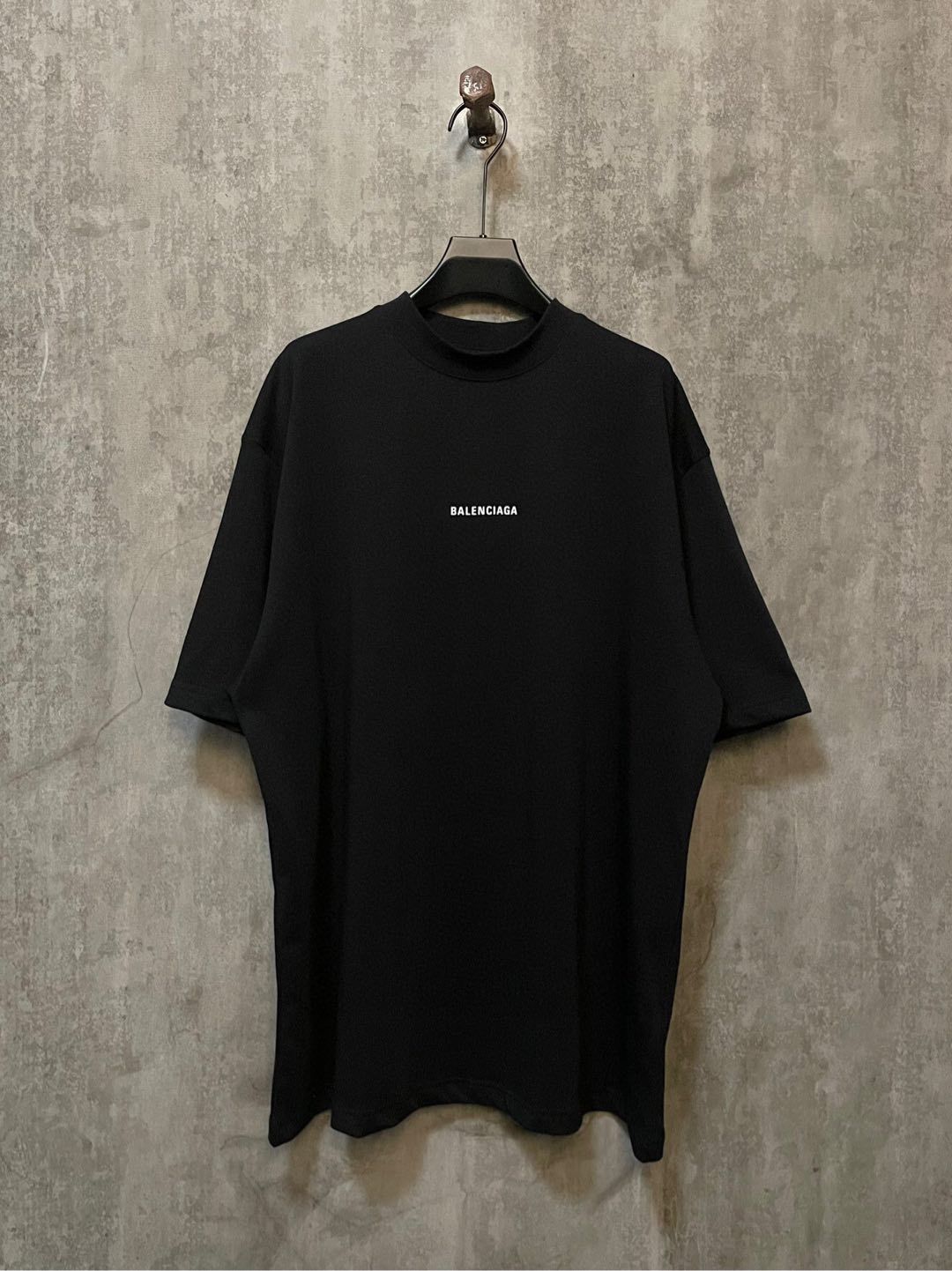 BALENCIAGA 24ss 3m反射レター半袖Tシャツ 男女兼用