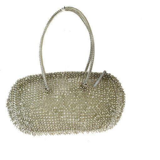 familiar × ANTEPRIMA ミニショルダーバッグ シルバー ミニショルダー