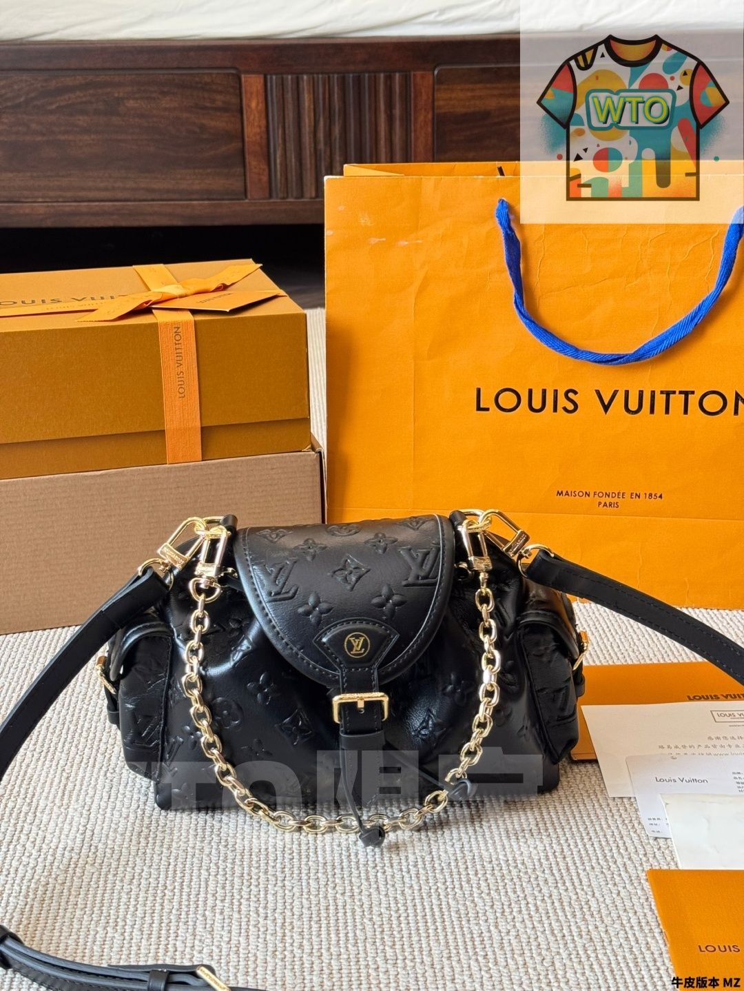 今日WTO】Lv ルイ・ヴィトン オデッセ 高級牛皮-WTO輸入2-JO34
