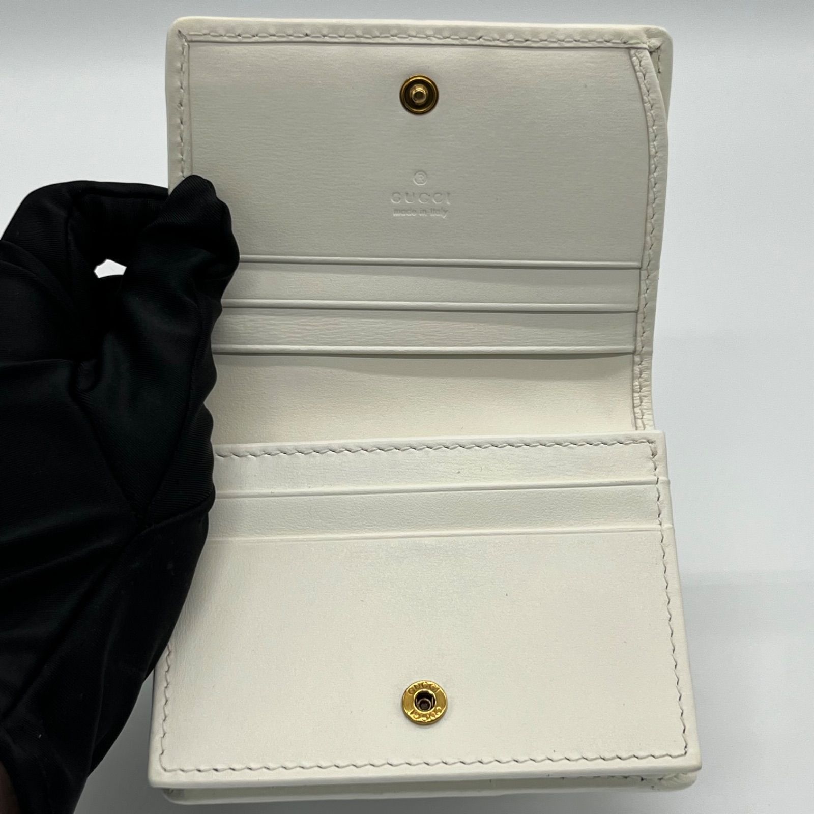 極美品】GUCCI 折り財布 オフィディア マーモント キルティング