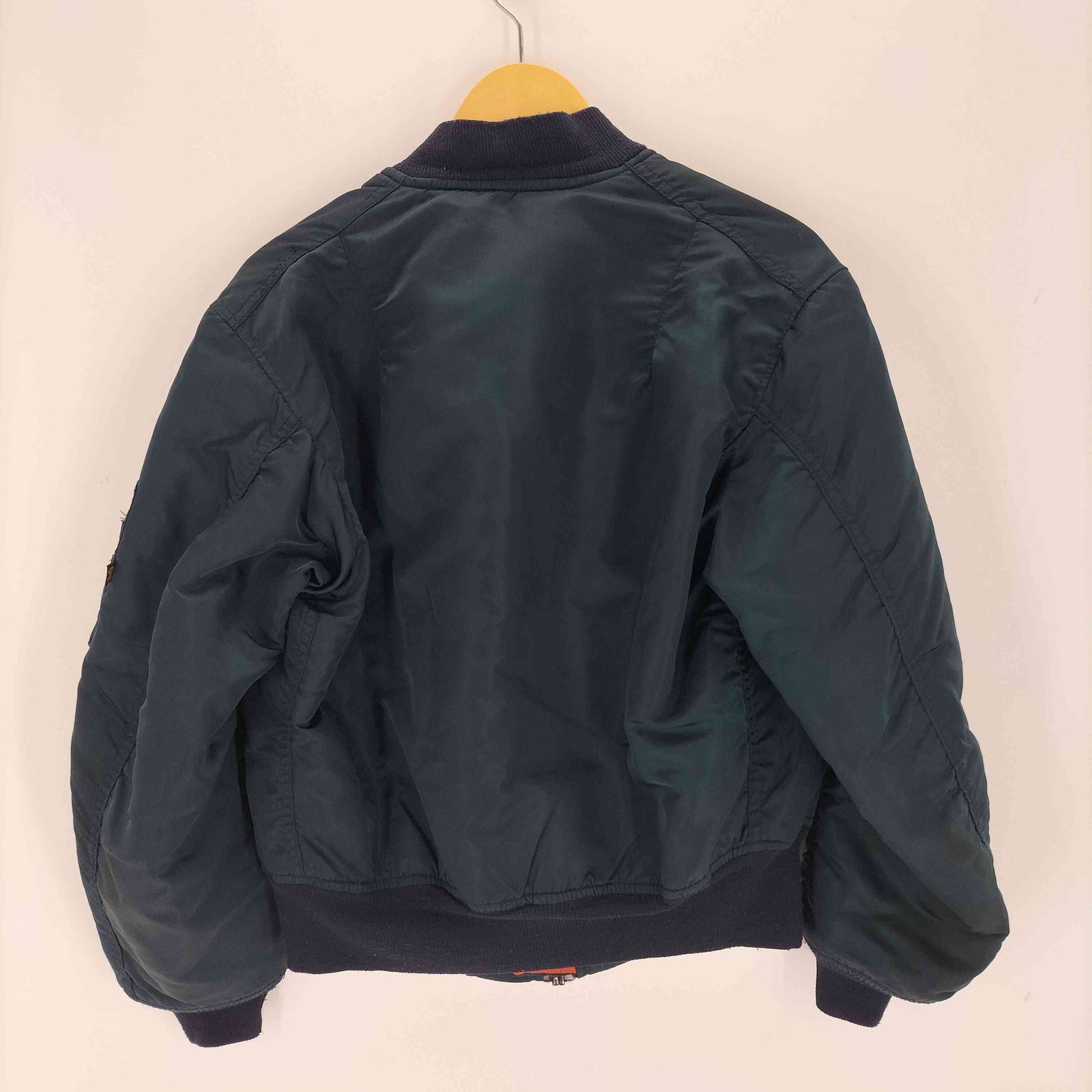 希少カラー アルファインダストリーズ ジャケット MA-1 リバーシブル 迷彩 アルファインダストリーズ ALPHA INDUSTRIES USA製 MA-1 リバーシブル