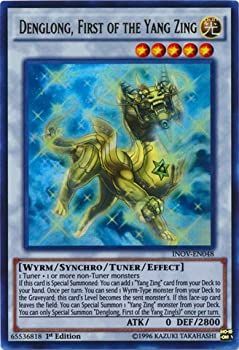遊戯王 英語版 源竜星?ボウテンコウ|Yu-Gi-Oh! - Denglong First of the Yang Zing INOV-EN048 - Invasion Vengeance - 1st Edition - U