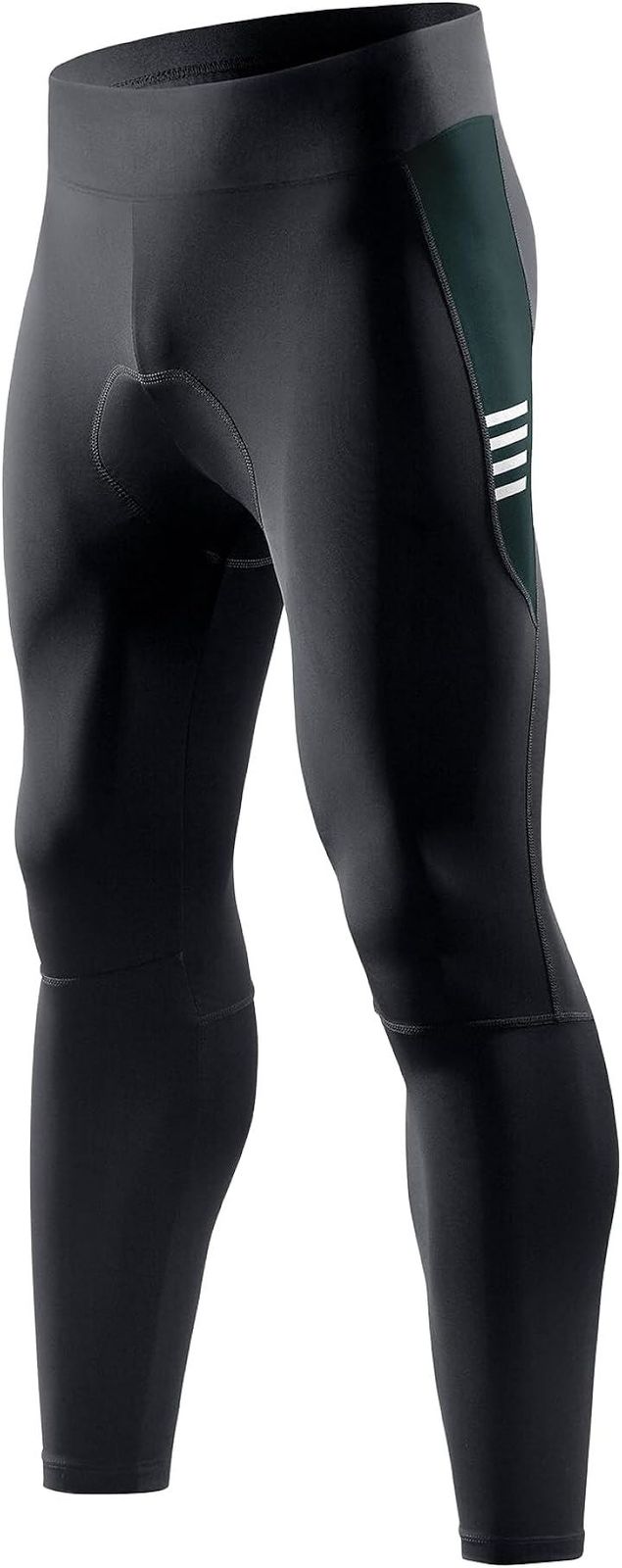 サイクルタイツ メンズ XL サイクリングタイツ 自転車 パッド付き