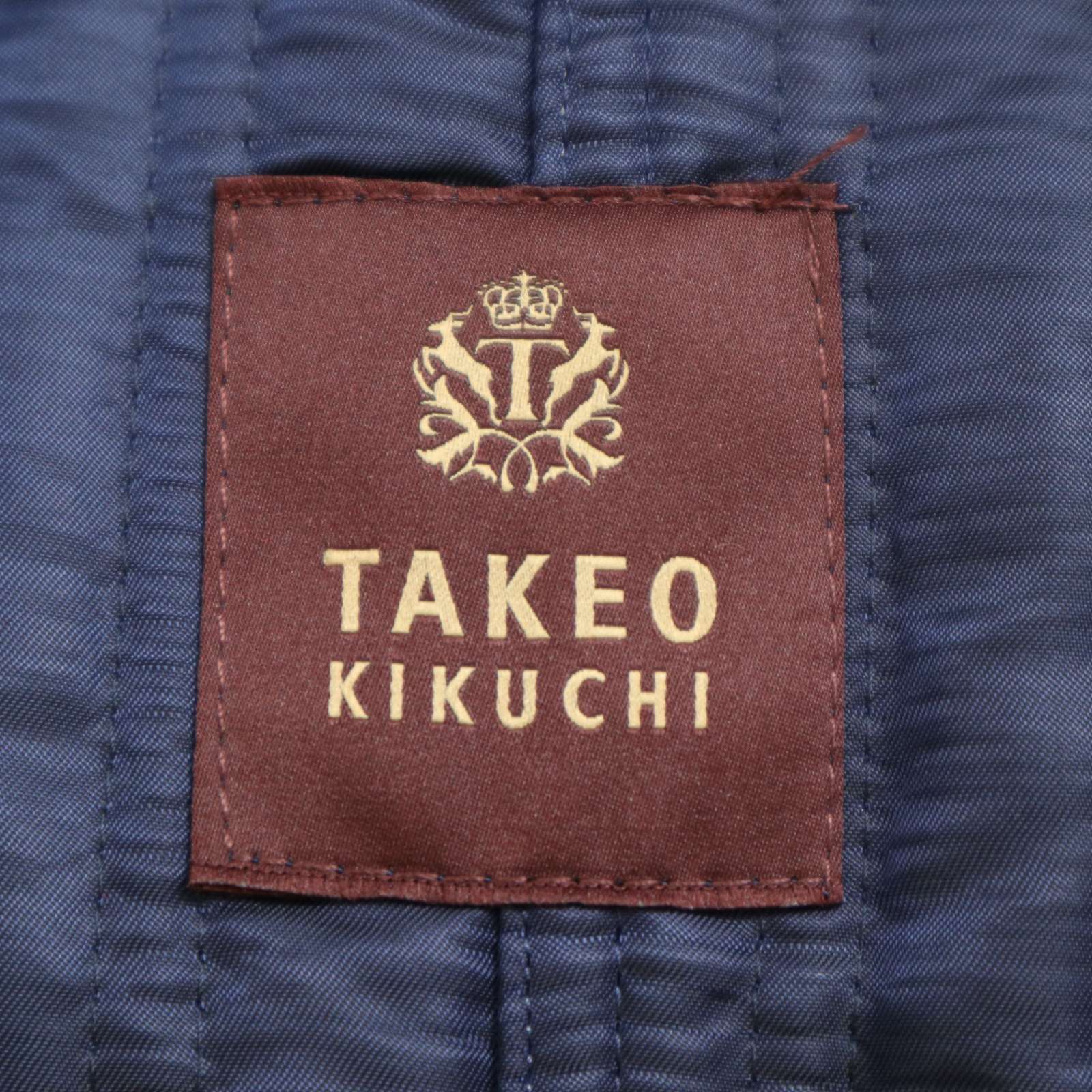 極美品　タケオキクチ　ウール混　中綿ライナー付　トレンチコート　赤タグ　サイズ3 アクアスキュータム ライナー付きトレンチコート 4色