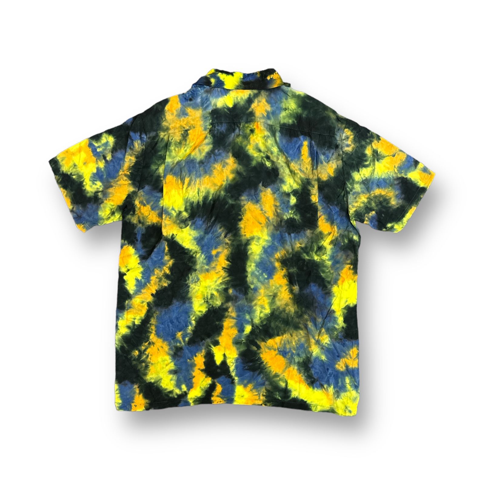 未使用品 Aloha Blossom TieDye Aloha Shirts S/S タイダイ染め アロハシャツ ハワイアンシャツ アロハブロッサム  マルチカラー 42 68762A3 - メルカリ