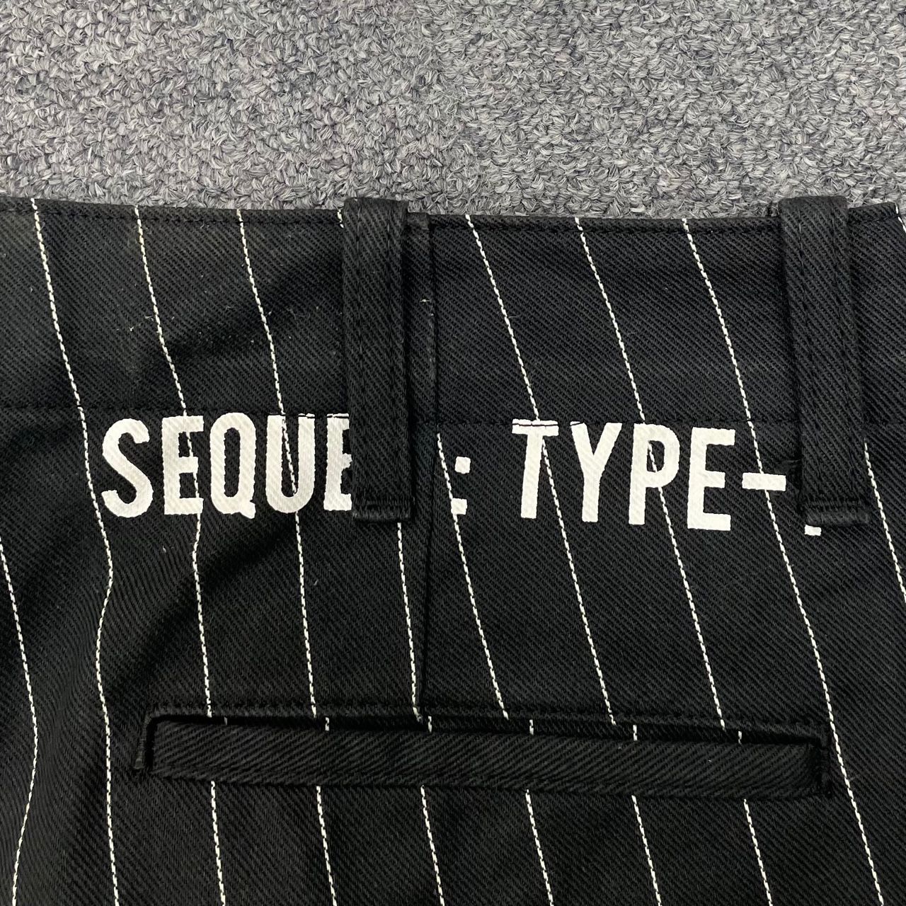 SEQUEL Stripe Chino Pants ストライプチノパンツ TYPE-F シークエル