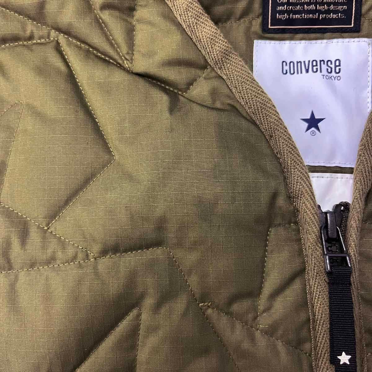 TAION×CONVERSE タイオン コンバース MILITARY STAR QUILTING JACKET