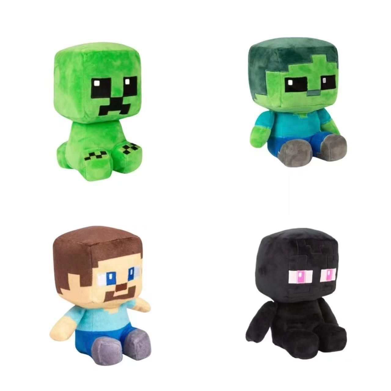 Minecraft マイクラ ぬいぐるみ クッション まとめ クリーパー ゾンビ マインクラフト Pixel tales ぬいぐるみ 〜ゾンビ クリーパー