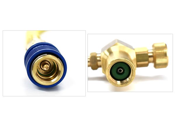 新型クイック注入ホース HFC-134a