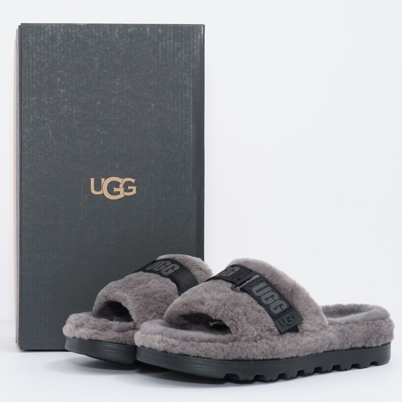 新品】UGG FLUFF UP アグ サンダル スライドサンダル フラッフ アップ