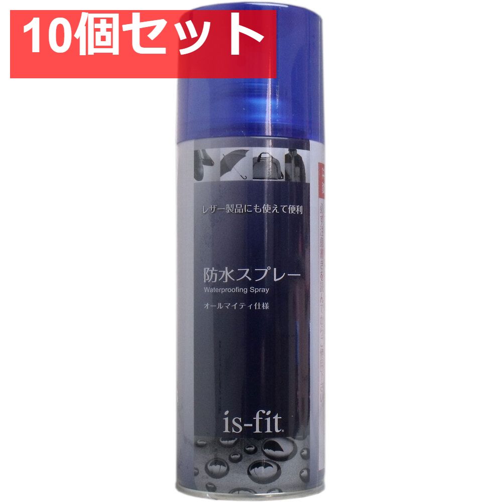 iS-fit 防水スプレー オールマイティ仕様 300mL 10個セット