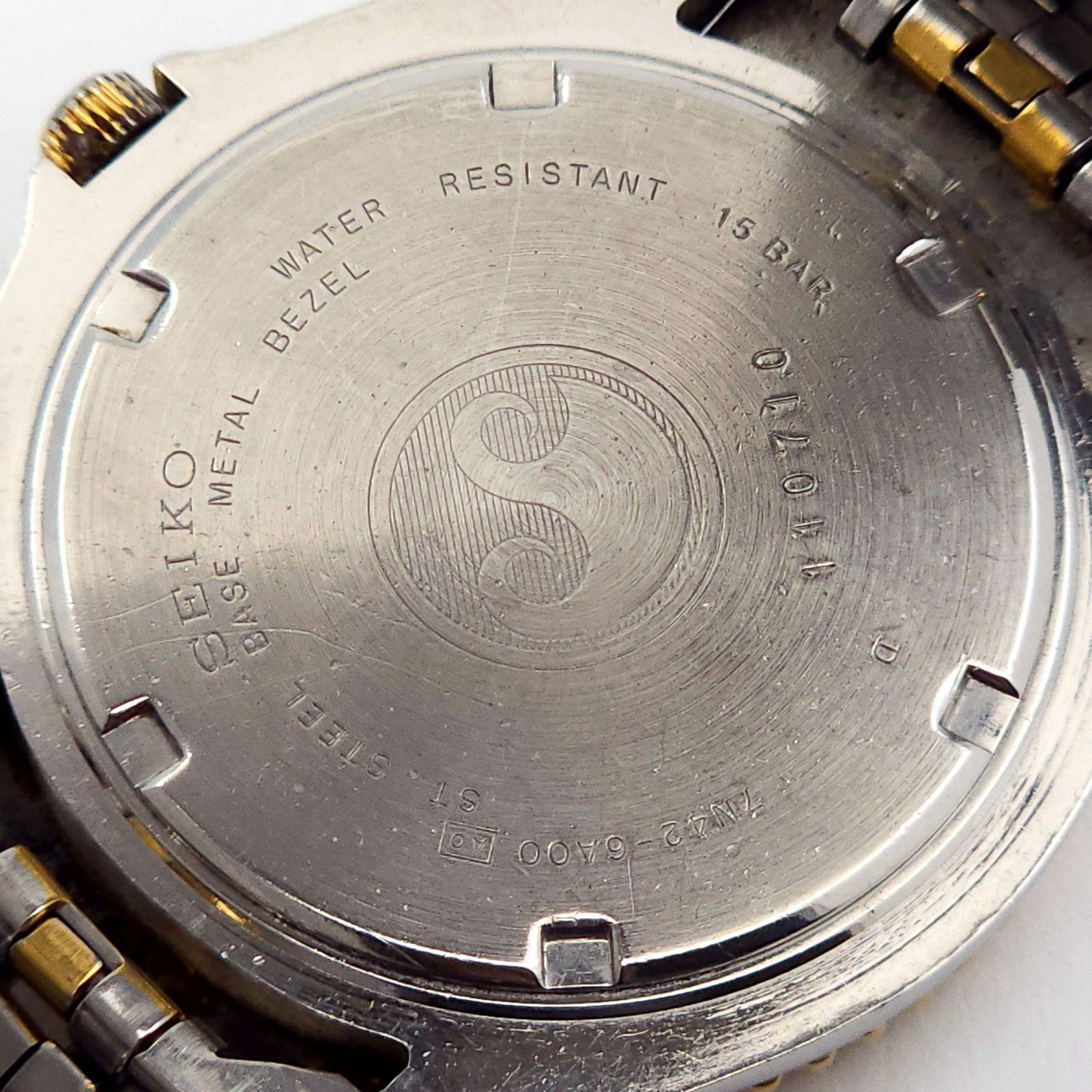 SEIKO セイコー スポーツ150 7N42-6A00 QZ 動作品 コンビ - メルカリ