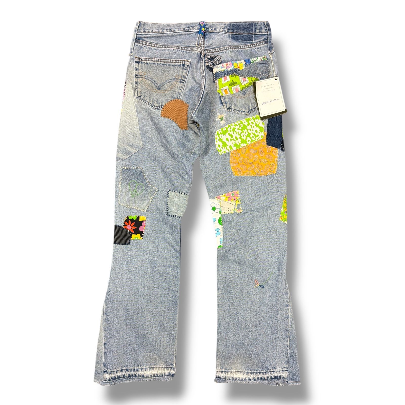 参考上代352000円 READYMADE 25AW HIPPIE DENIM BLUE ヒッピーデニム