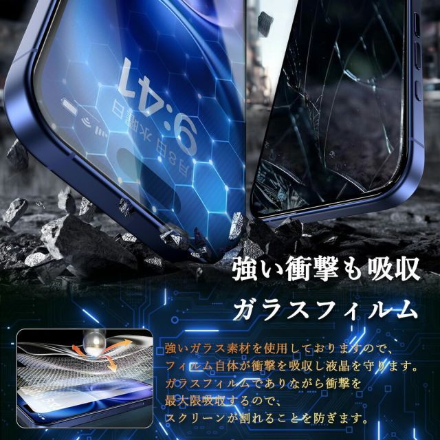 2枚セット｜ブルーライトカットガラスフィルム HUAWEI Nova 5T