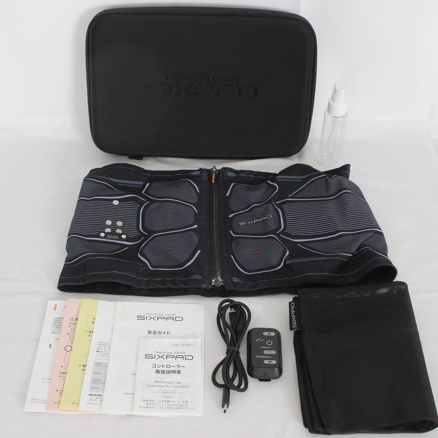 ほぼ未使用】SIXPAD Powersuit Lite Core Belt M Amazon.co.jp: SIXPAD