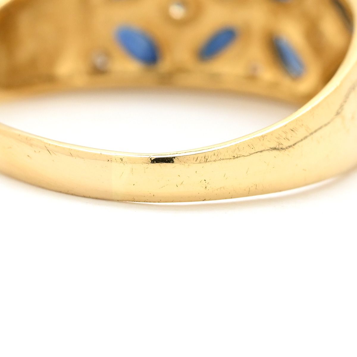 K18YG サファイア