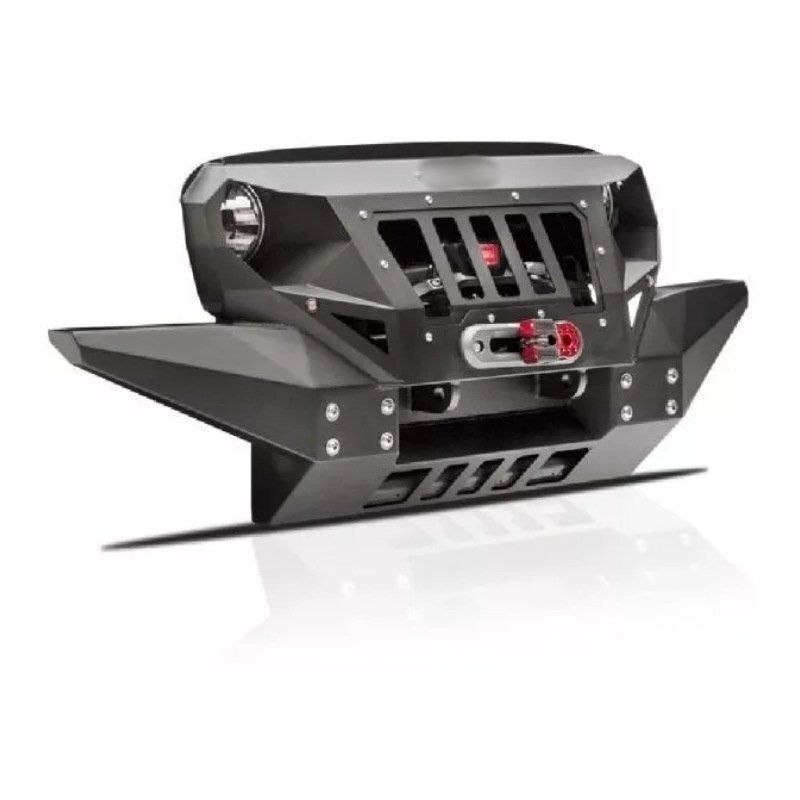 ジープ ラングラー JL用 フロントバンパー改装 バンパーガード＋U字管付きフロントガード FFCRYSTALESIA_COM