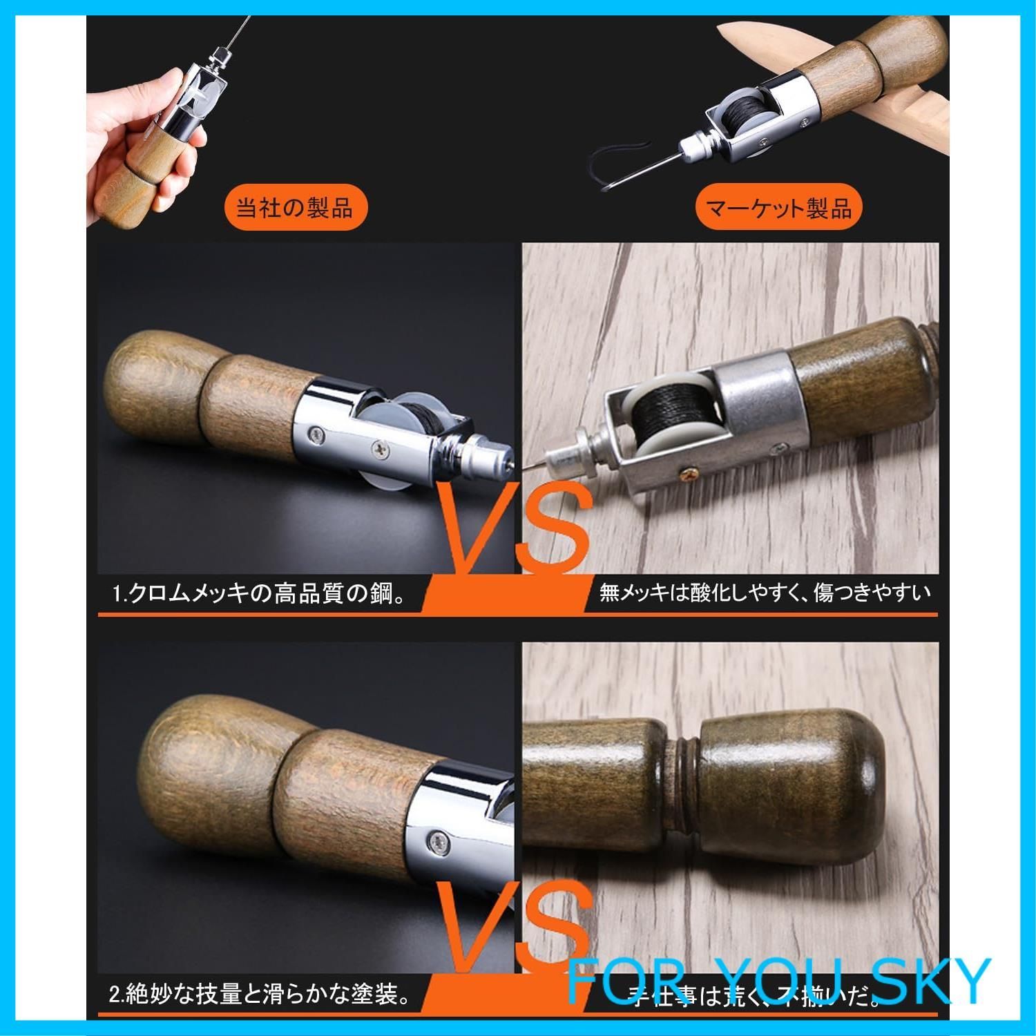 新着商品】BTtime レザークラフト ハンドミシン スピーディー