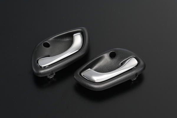 ジムニー　JB23用　インサイドドアハンドル　フルメッキ　タイプ ジムニー JB23用 インサイドドアハンドル フルメッキ タイプ 凄