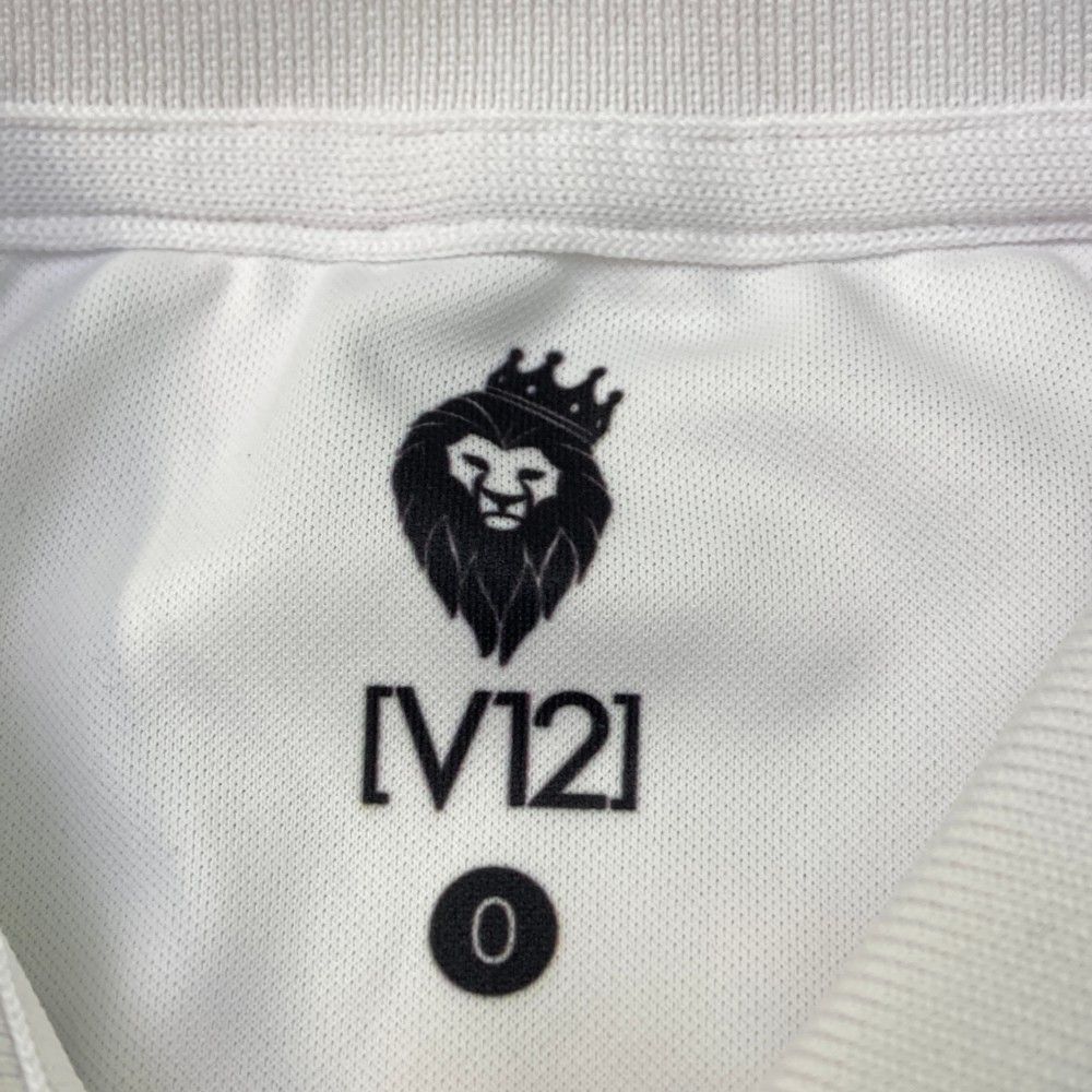 サイズ：0 V12 ヴィトゥエルヴ 半袖ポロシャツ ホワイト系