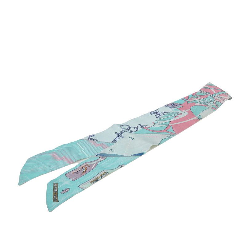 エルメス ツイリー Caleche Mors et Boteilles カレシュ ハミとボトル  