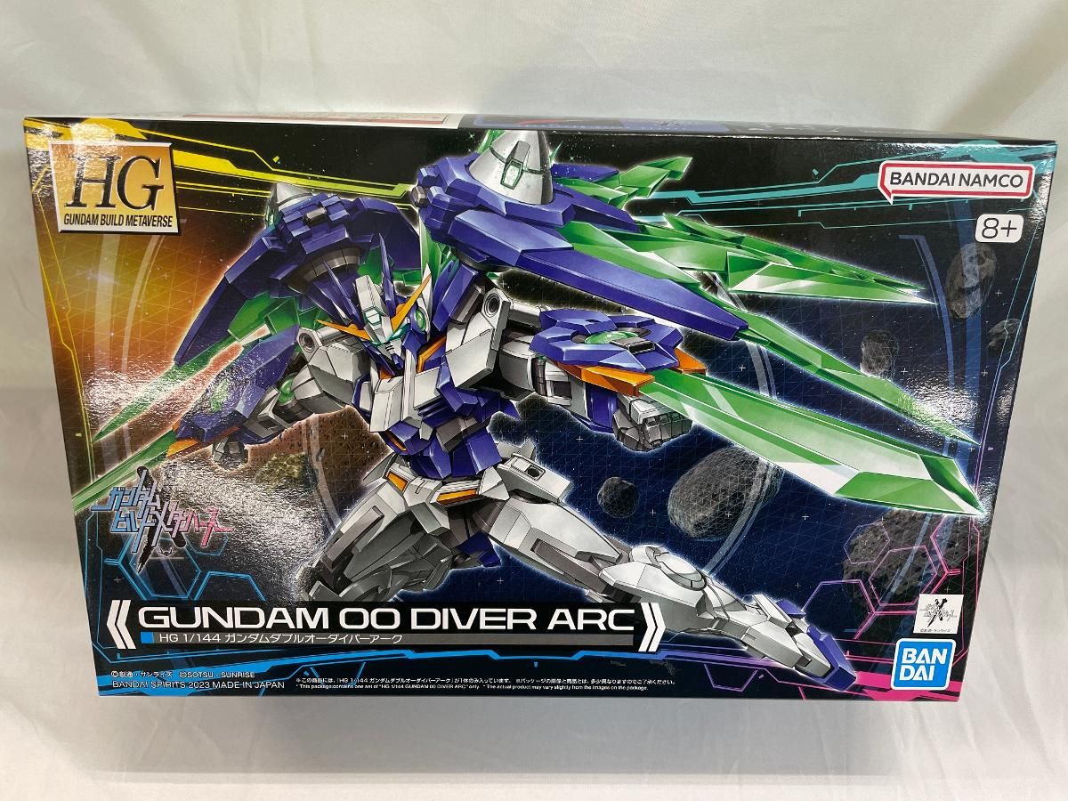 【新品未開封】HG ガンダムダブルオーダイバーアーク、プルタインガンダム 肩部パーツは着脱・変形ギミックを搭載！ガンプラ「HG ガンダム