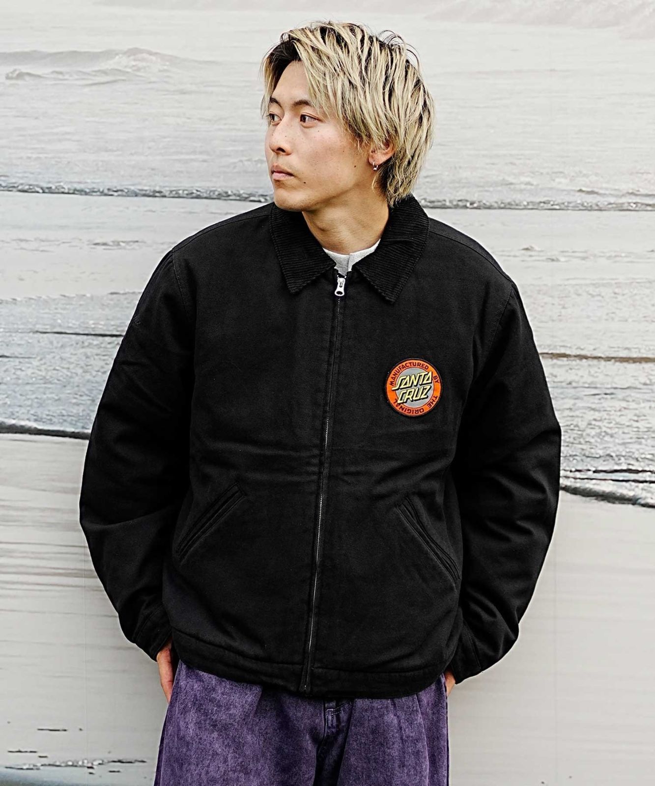 santacruz ワークジャケット SANTA CRUZ コート ジャケット 「ムラサキスポーツ限定