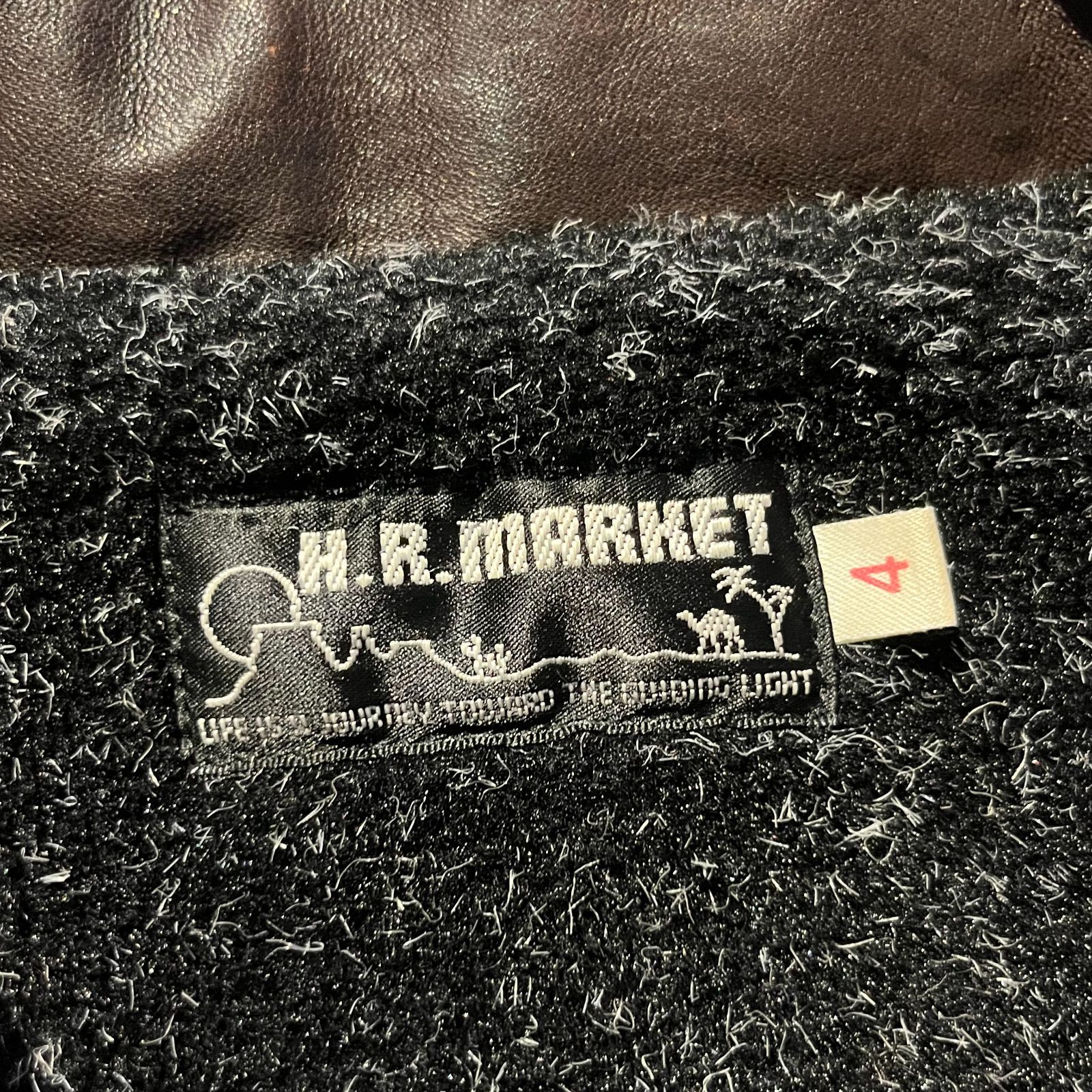 HOLLYWOOD RANCH MARKET バッファローチェックジャケット ブルー 4