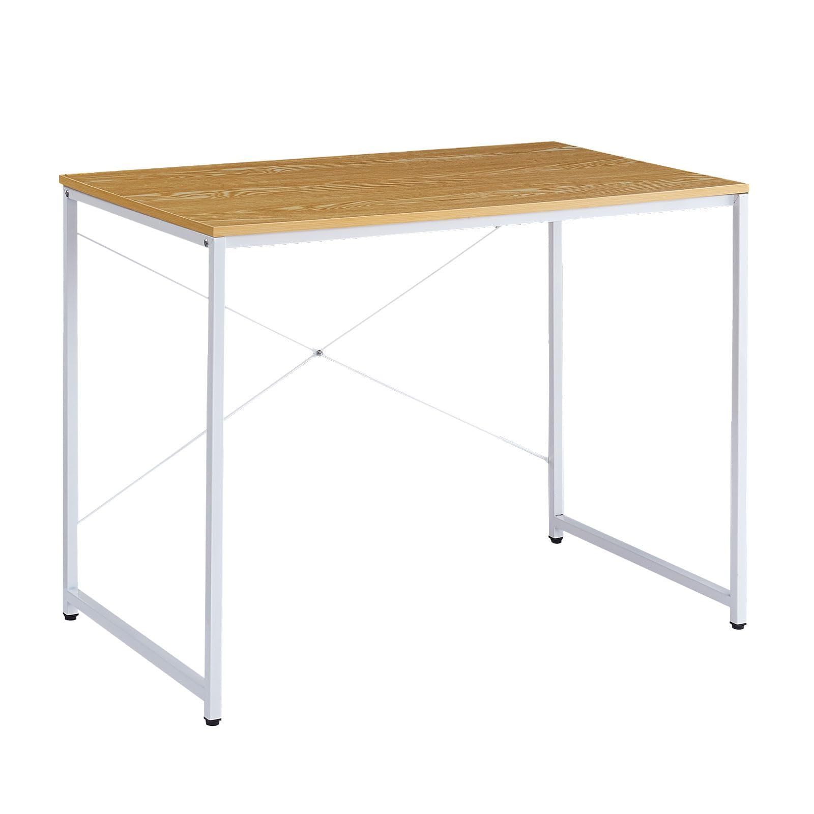 ダイニングテーブル 幅100cm×奥行48cm ワークデスク 机 PCデスク 組立