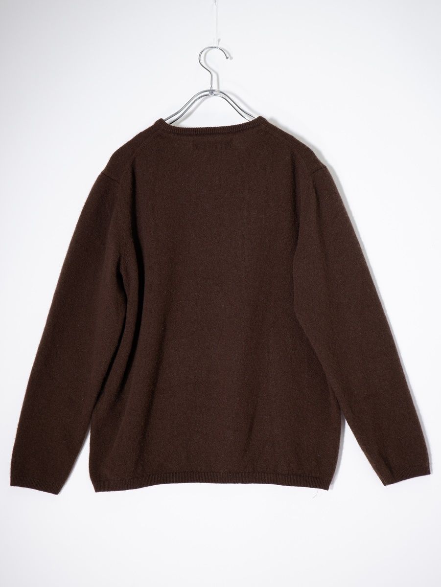 ESTNATIONエストネーション カシミヤ100％ Vネック ニット【L