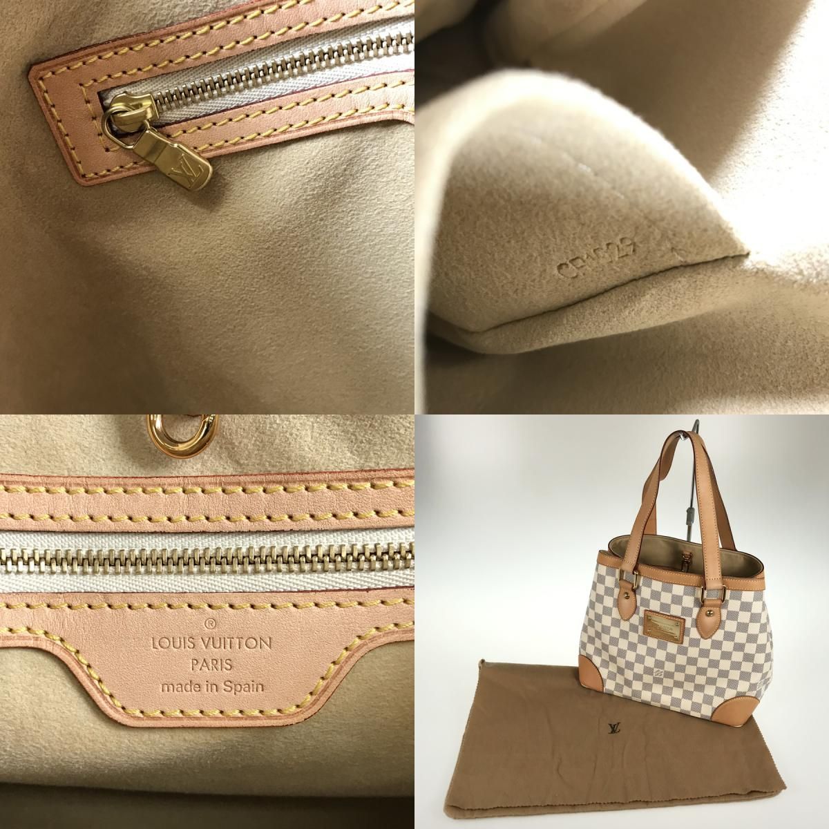 ルイ・ヴィトン LOUIS VUITTON ダミエ アズール ハムステッド MM N51206 PVC トートバッグ iz【中古】 - メルカリ