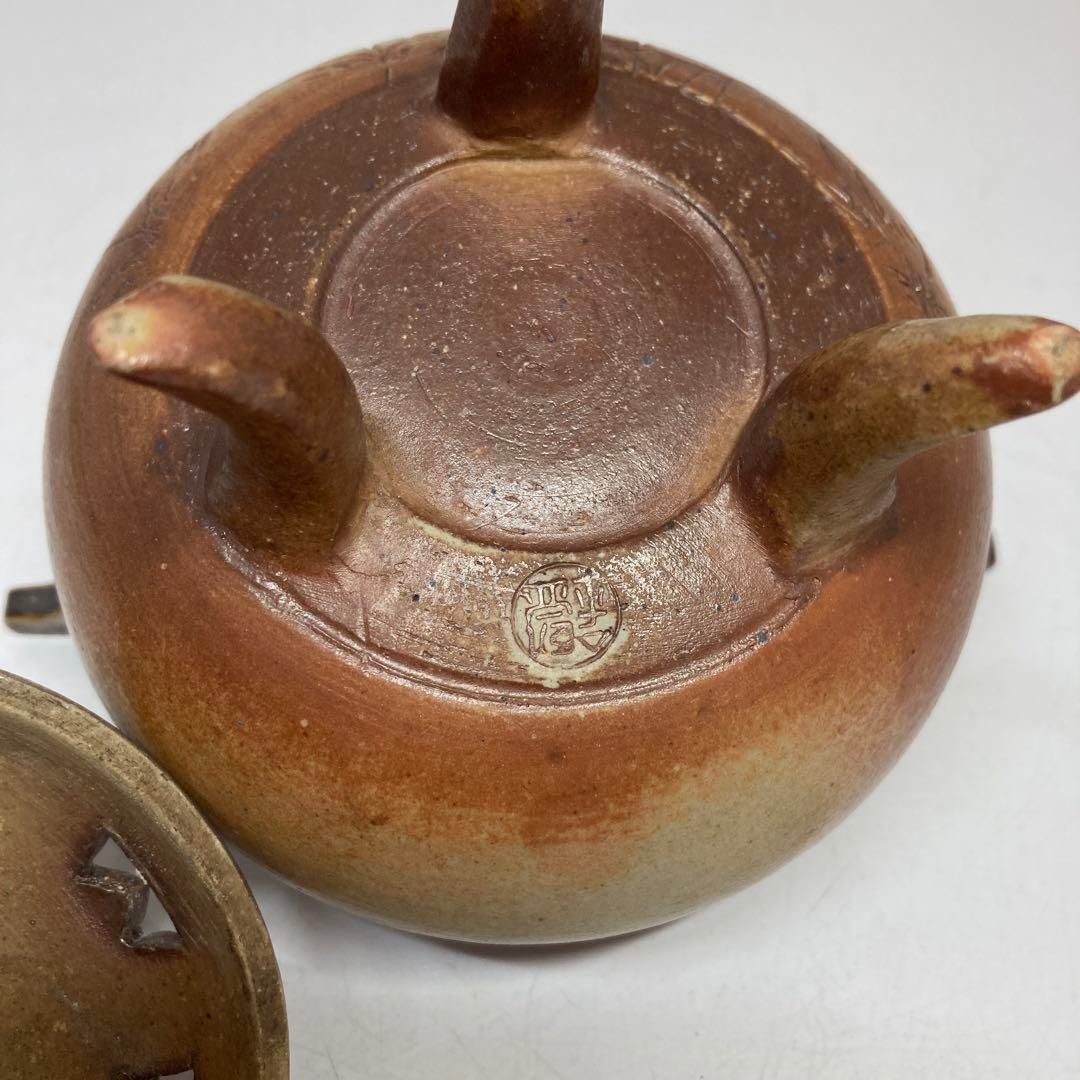 備前焼　三足香炉　東さ5-1213② 備前焼 三足香炉 東さ5-1213② - メルカリ