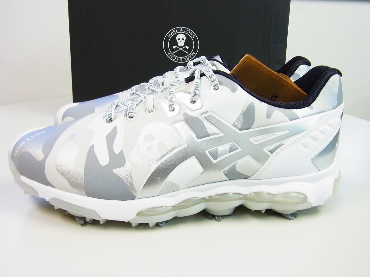 美品 MARK&LONA x ASICS GEL-KAI ゴルフシューズ 日本初！マーク＆ロナとアシックスのコラボレーションが実現