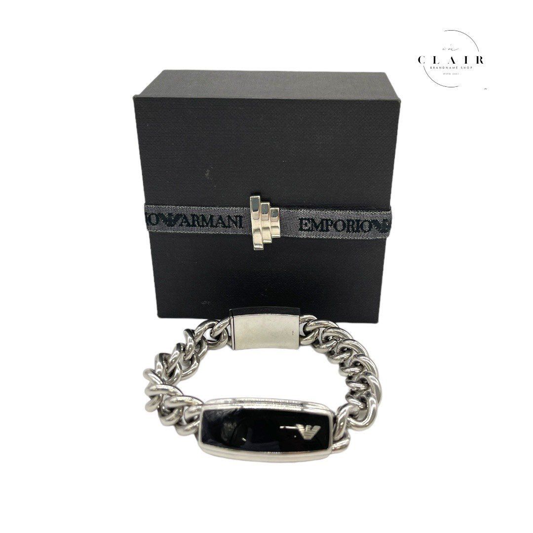 【美品】EMPORIO ARMAMI(エンポリオアルマーニ) ブレスレット EMPORIO ARMANI エンポリオアルマーニ ブレスレット - メルカリ