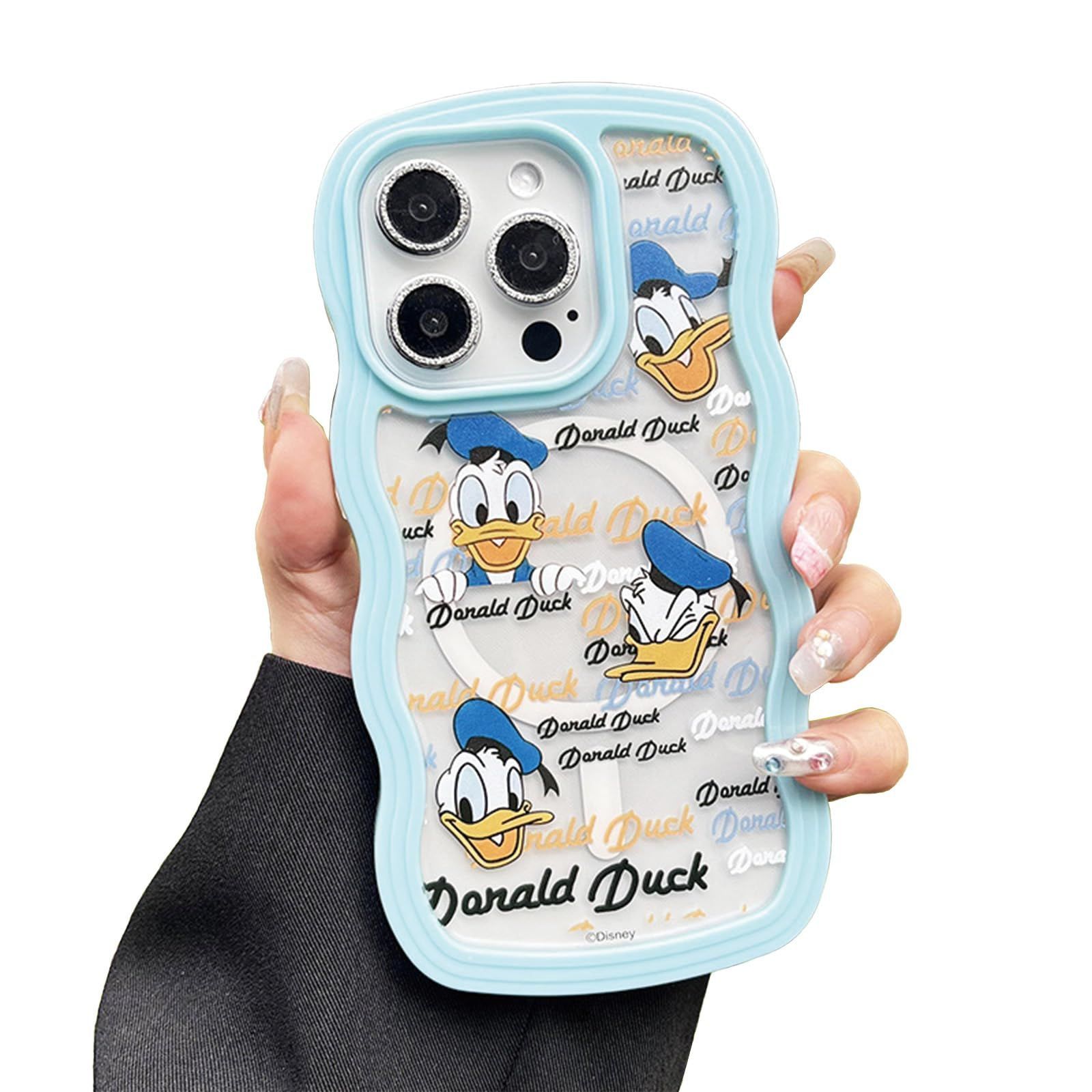 【人気商品】磁気電話ケース TPU すり傷防止 用 指紋防止 16 耐衝撃 iphone スマホケース ドナルドダック ドナルドダック iphone16 ドナルドダック ケース ケース 用 携帯保護カバー iPhone16 軽量 GRE