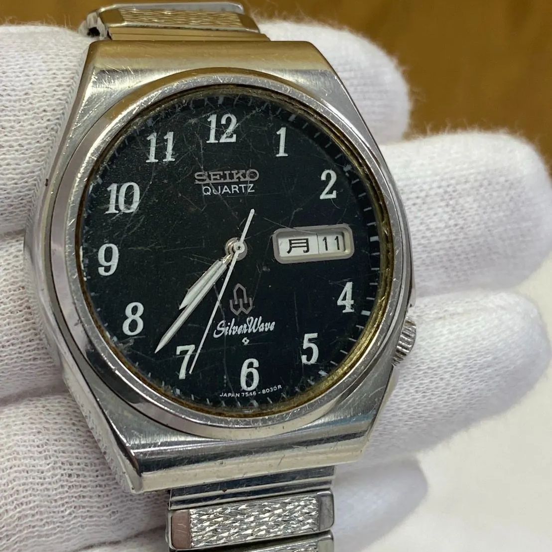 腕時計】☆価格見直し☆【ジャンク品】SEIKO セイコー Silver Wave 