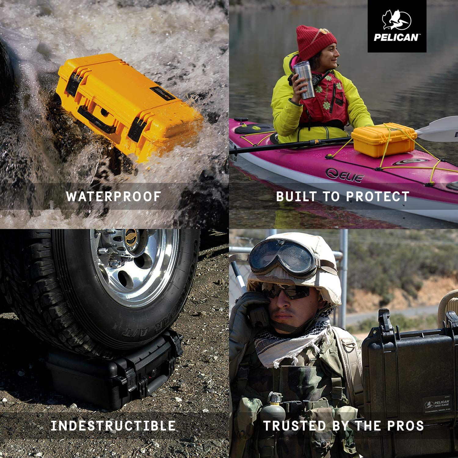 PELICAN ハードケース 1200 ブラック 1200-000-110