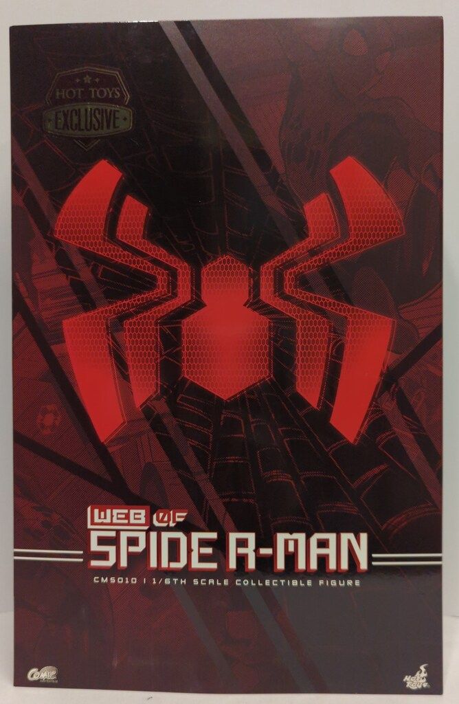 HOTTOYS MOVIE MASTERPIECE WORLDWIDE ENGINEERING BRIGADE WEB OF SPIDER MAN SPIDER MAN CMS010