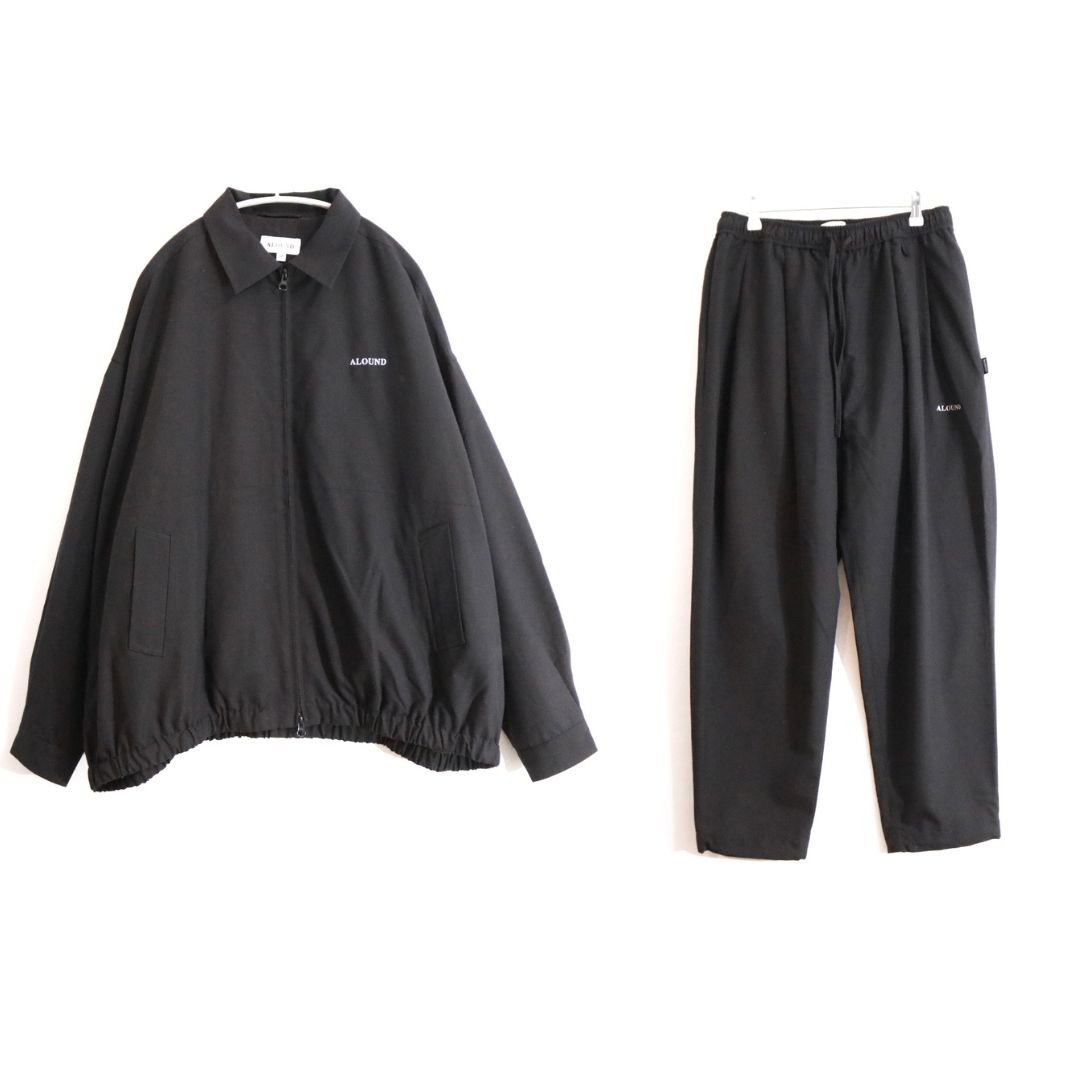 ジャケット・アウター ALOUND SAXONY SETUP M 新品同様】ALOUND アラウンド M / M メンズ セットアップ 24AW