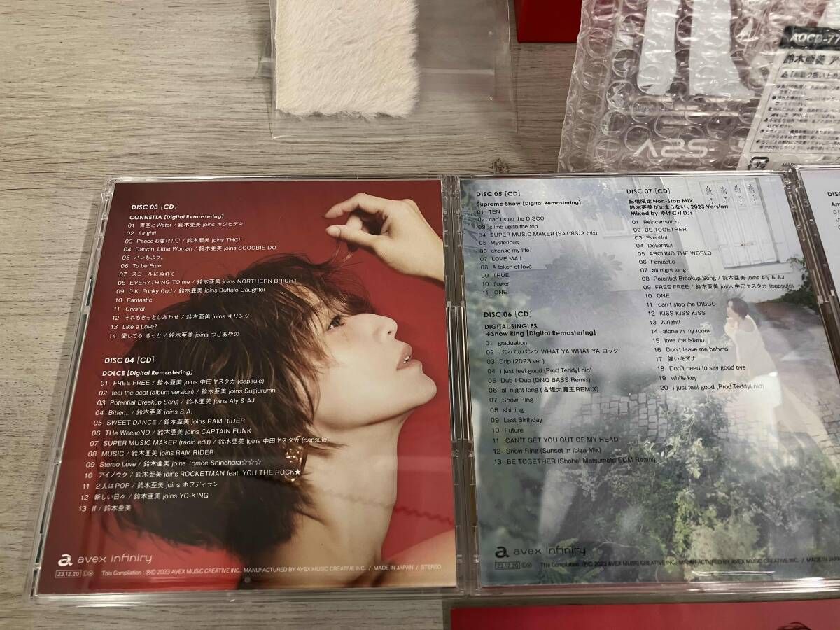 鈴木亜美 CD 2SA ~Ami Suzuki 25th Anniversary BOX~(初回生産