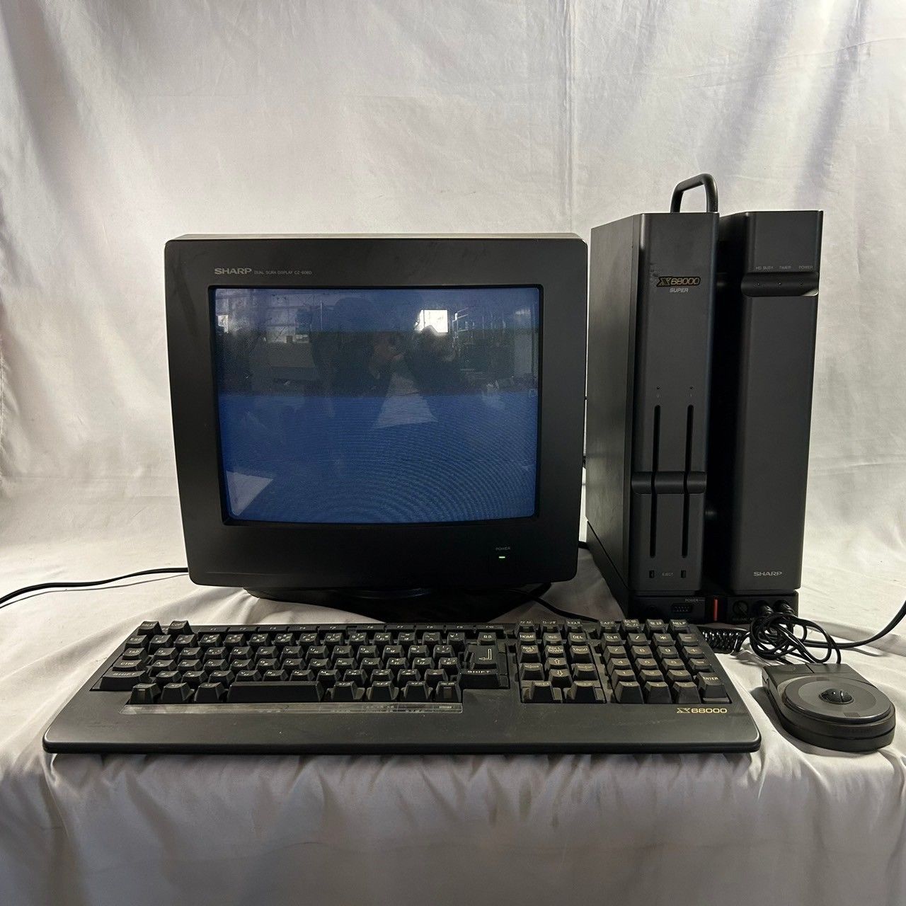 SHARP シャープ X68000 SUPER CZ-606D-TN キーボード DSETK0023CE03 マウス (管理番号：EGE3498) -  メルカリ